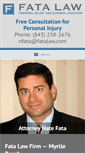 Mobile Screenshot of fatalaw.com